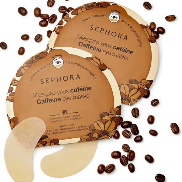 Sephora Other - Set of 3 Sephora Caffeine Eye Masks